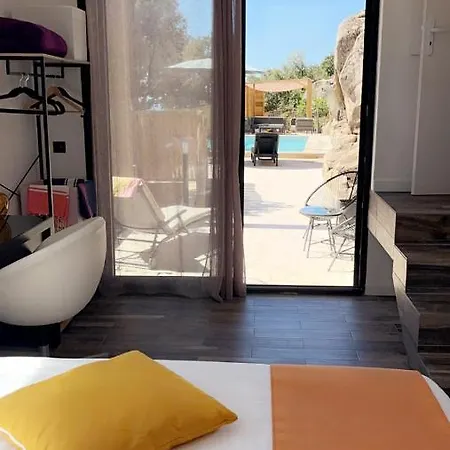 Bel Dans Avec Piscine En Corse Du Sud * Grossa