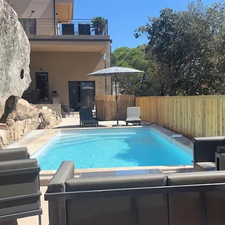 Bel Dans Avec Piscine En Corse Du Sud Apartment Grossa