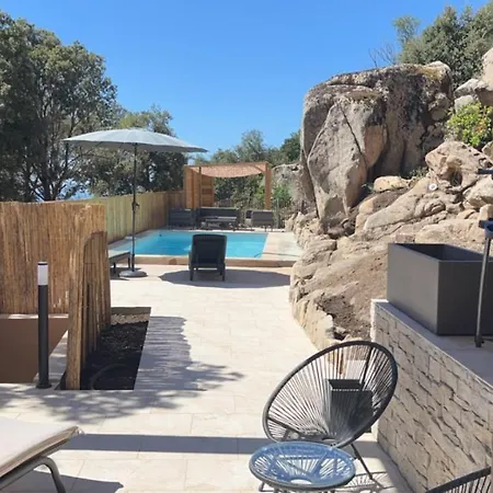 Bel Dans Avec Piscine En Corse Du Sud Apartment Grossa