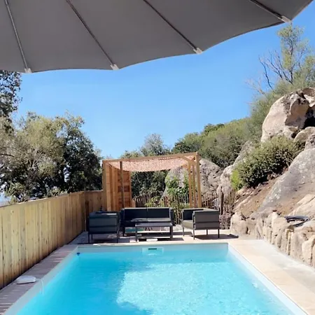 Apartment Bel Dans Avec Piscine En Corse Du Sud Grossa