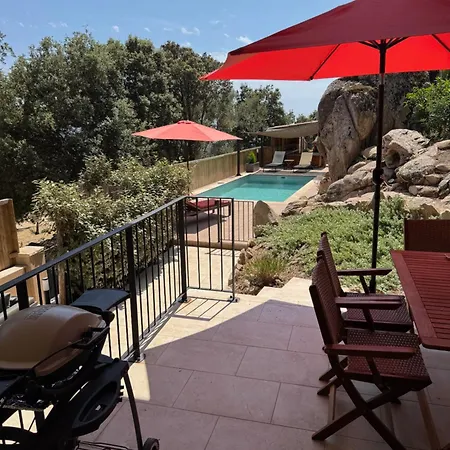 Bel Dans Avec Piscine En Corse Du Sud Apartment Grossa