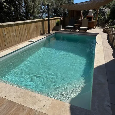 Bel Dans Avec Piscine En Corse Du Sud * Grossa