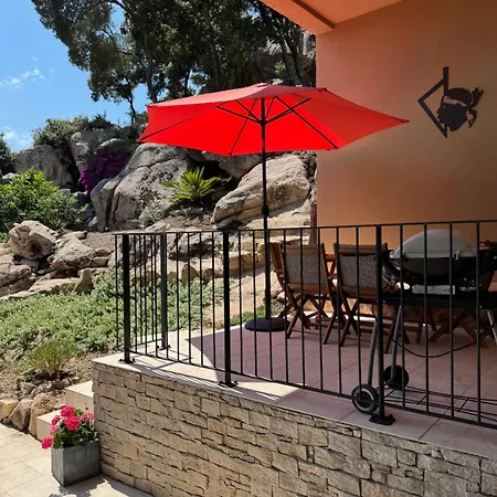 Bel Dans Avec Piscine En Corse Du Sud * Grossa