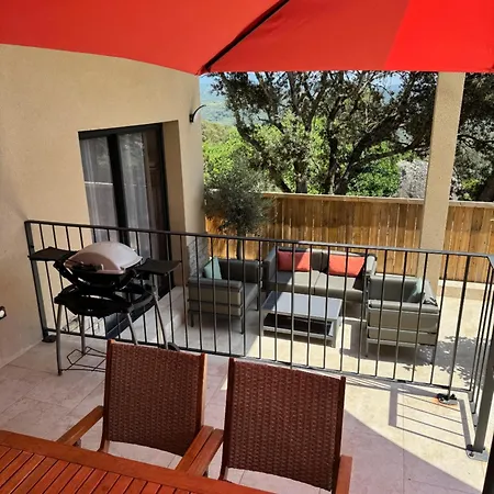 Apartment Bel Dans Avec Piscine En Corse Du Sud *