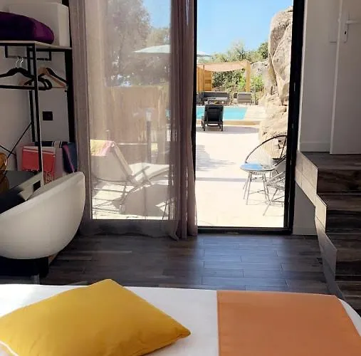 Bel Dans Avec Piscine En Corse Du Sud * Grossa