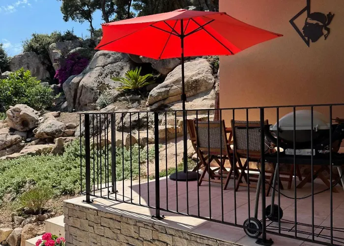 Bel Dans Avec Piscine En Corse Du Sud * Grossa